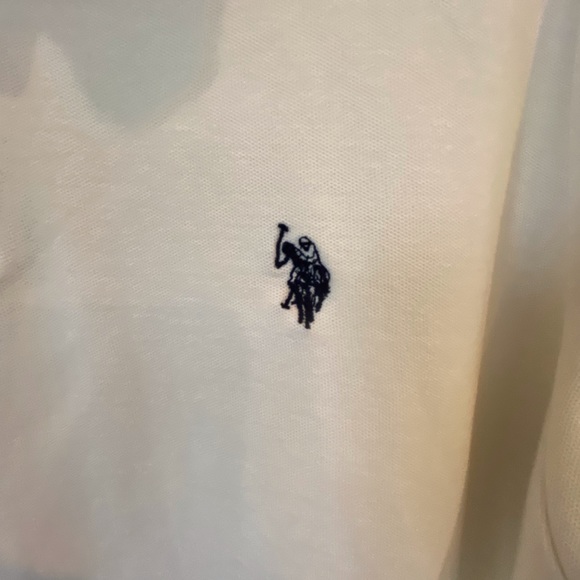 US Polo Association shirt sleeve white shirt - Picture 3 of 6